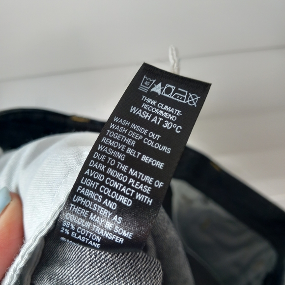 Autograph Weekend Cotton Jeans Indigo Size 12 Long Bootcut Stretch BNWT - Picture 13 of 13